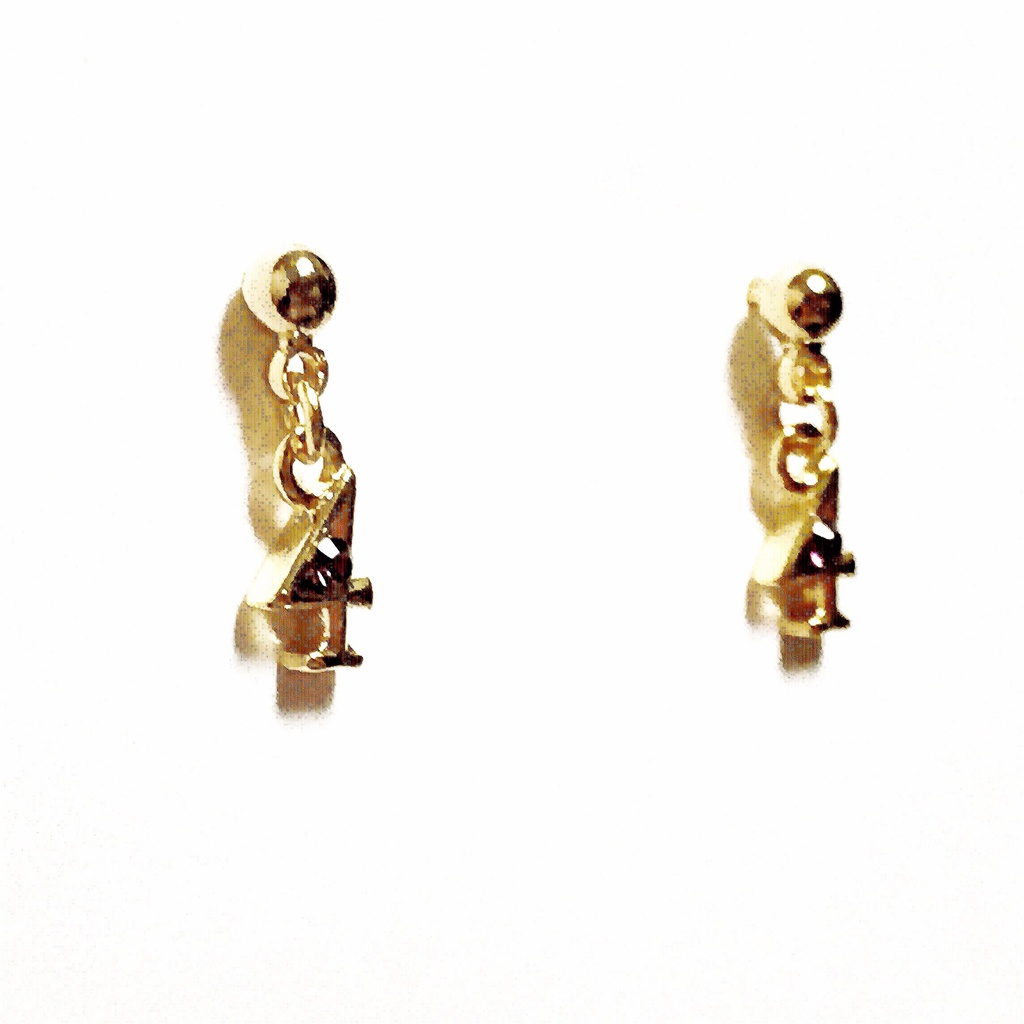 推し松チャームピアス