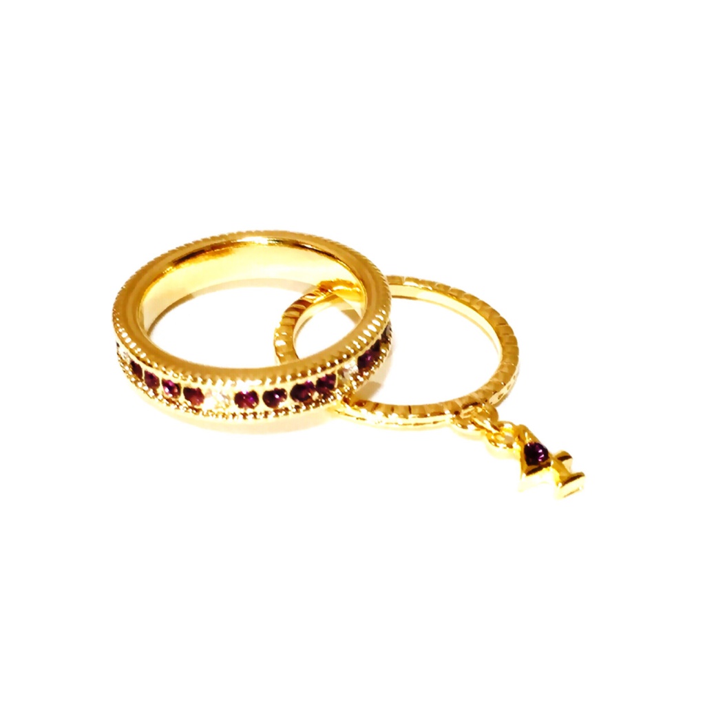 推し松2連リング