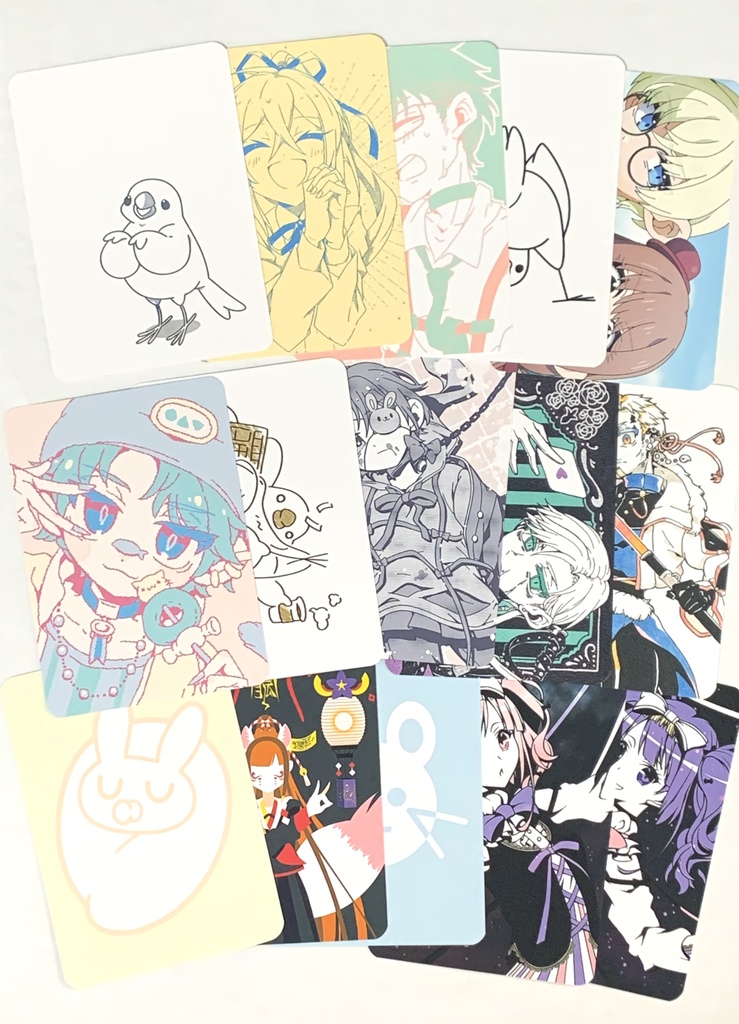 ミニイラストカード（15枚入）