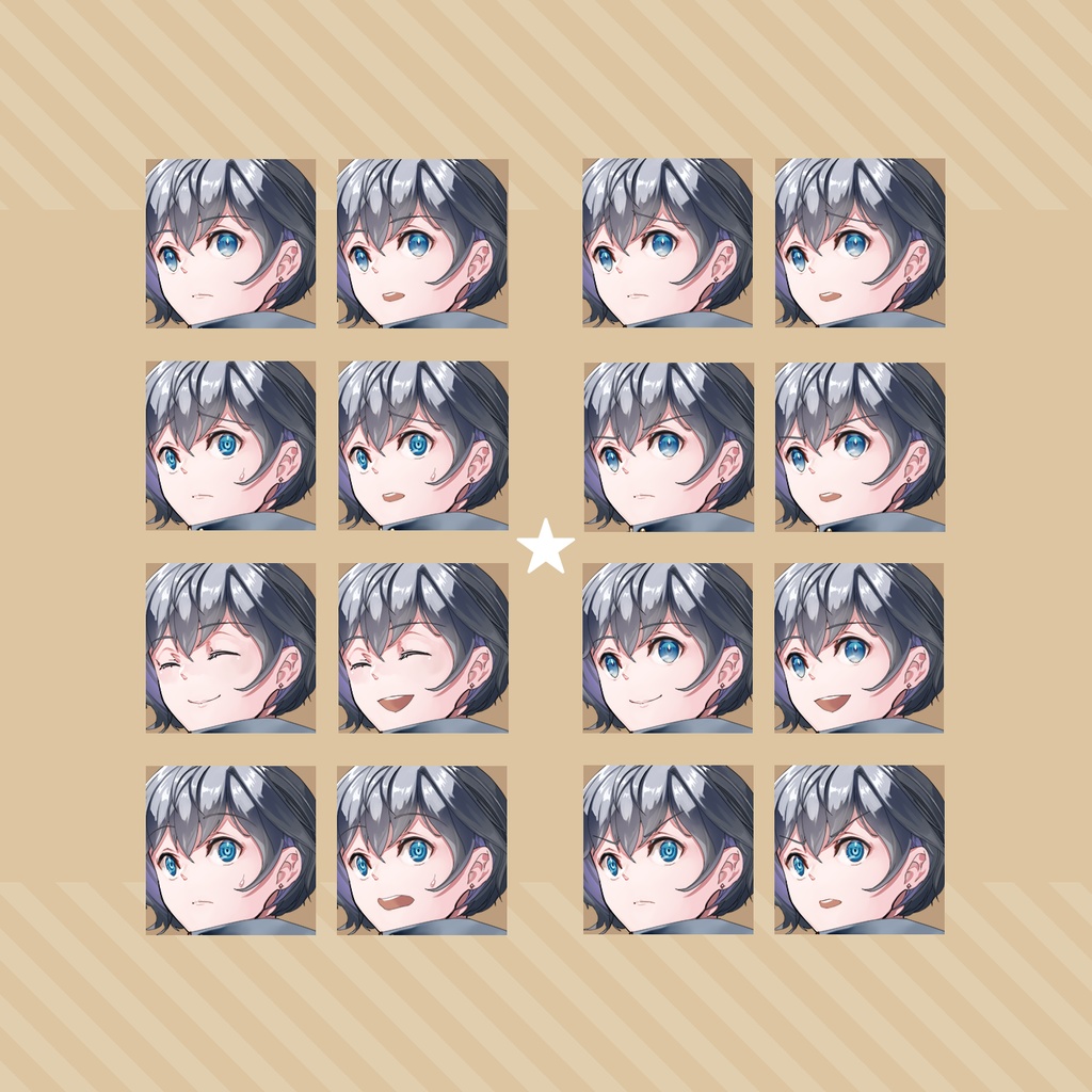 立ち絵素材【02】SFエスニック