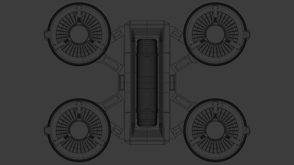 SAUD-J198D カプセル輸送特化型ドローン