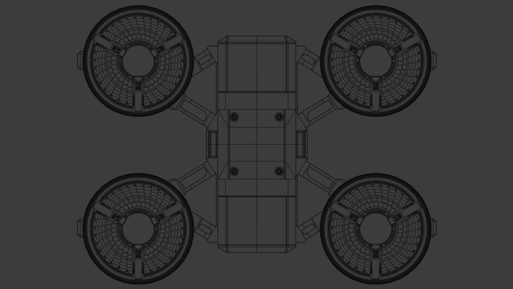 SAUD-J198D カプセル輸送特化型ドローン