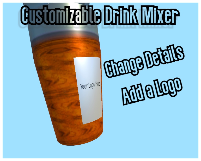 Customizable Mixed Drink Shaker