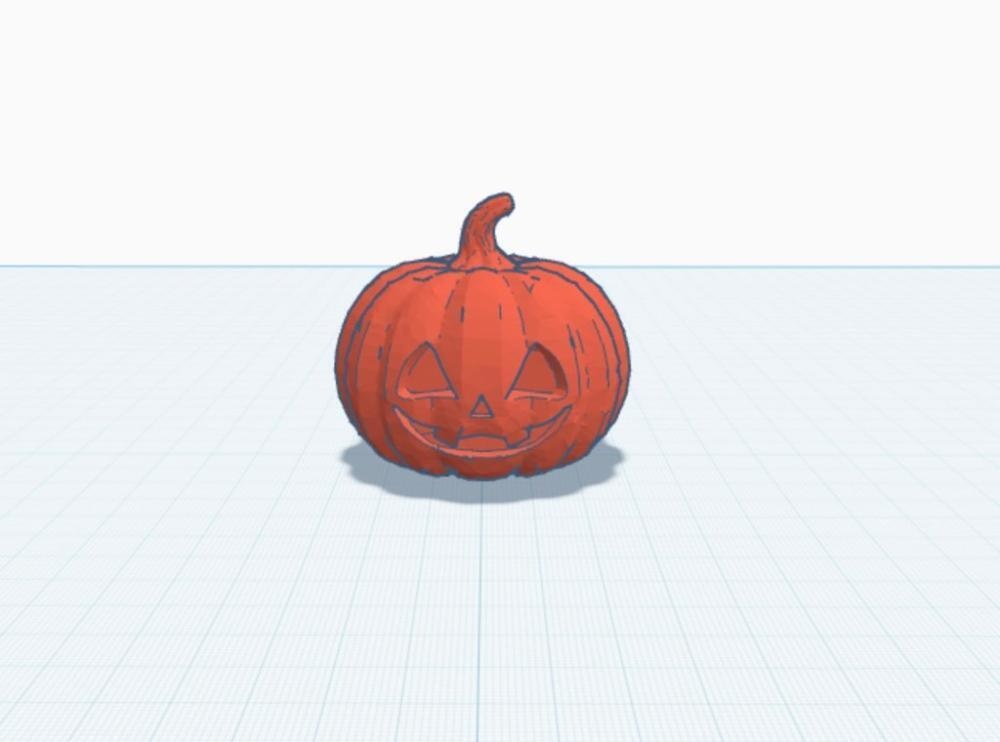 ハロウィン ジャック・オー・ランタン 3Dプリンター用STLデータ:Halloween Jack-o'-Lantern Printable STL