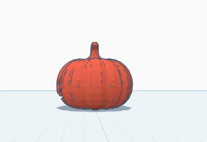ハロウィン ジャック・オー・ランタン 3Dプリンター用STLデータ:Halloween Jack-o'-Lantern Printable STL
