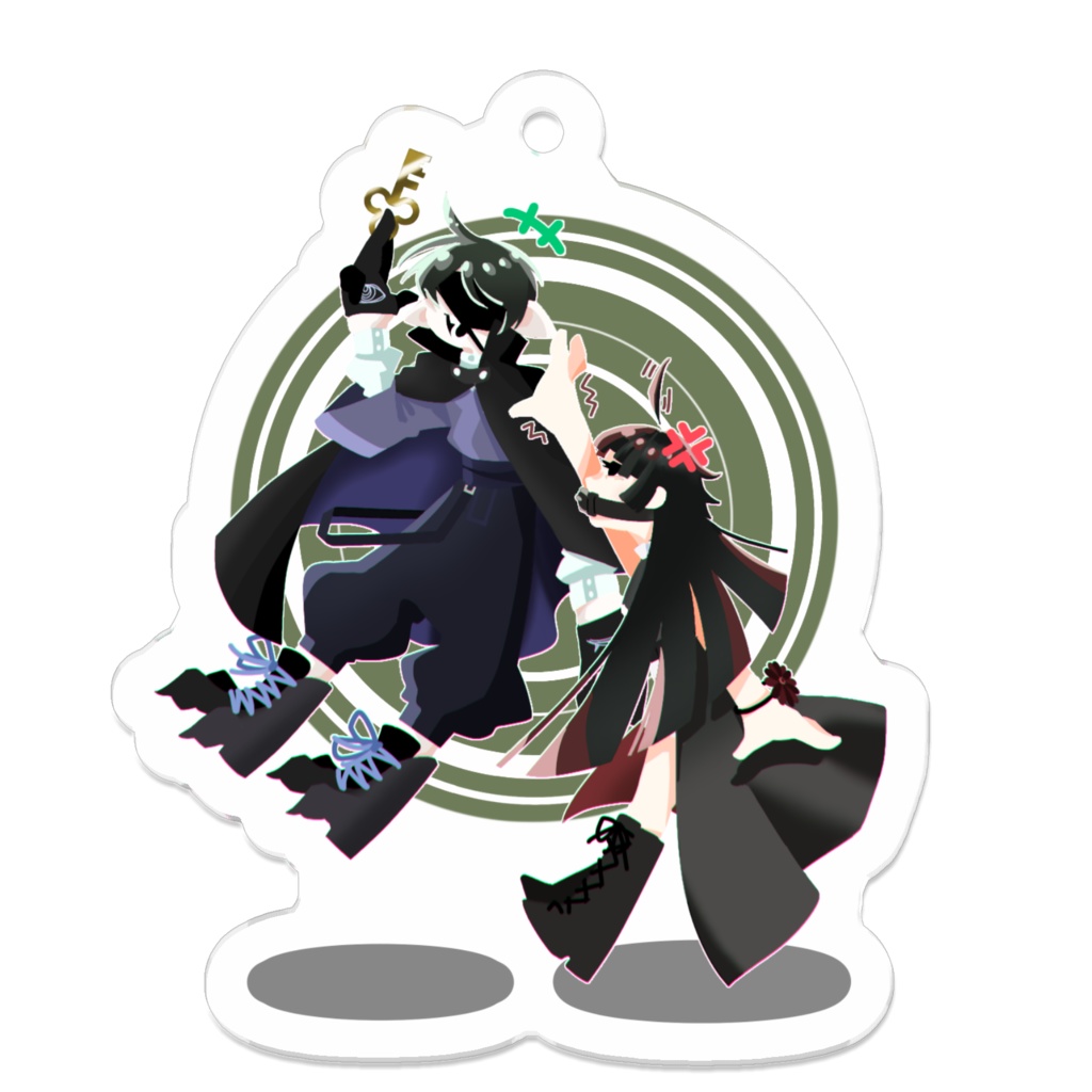 花蕾ちゃんとｵﾄﾉｶﾐのアクキー