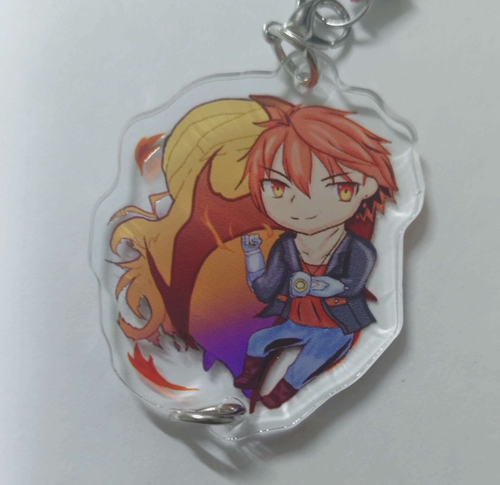 連結アクキー　アカネ＆イフリート