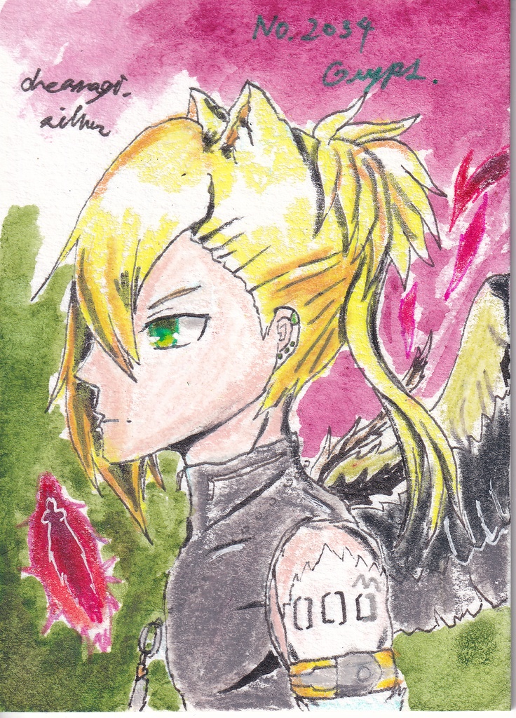 ATCサイズ原画　グリュプス