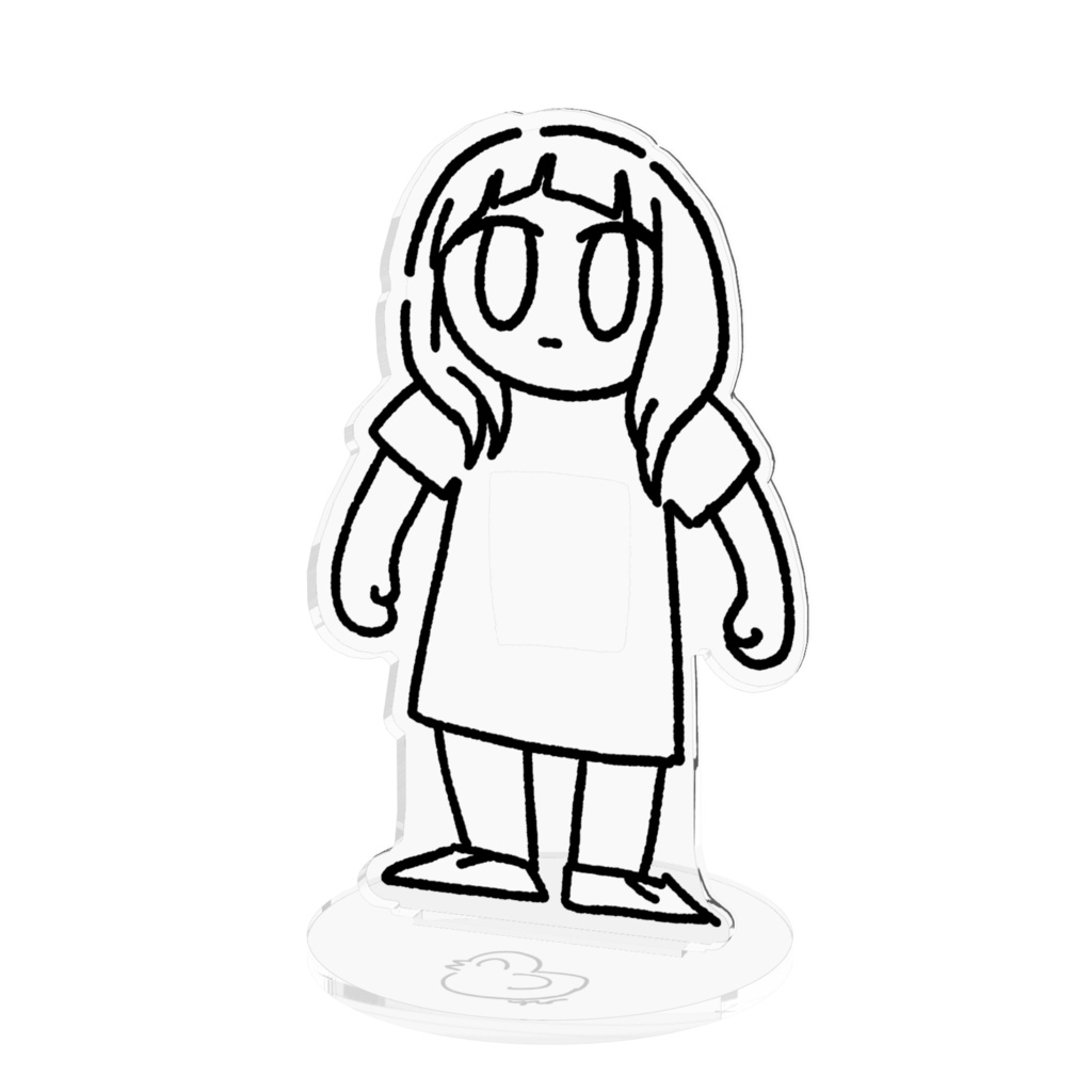 胸のところが透けてるから写真撮るとなんかエモくなるよアクスタ