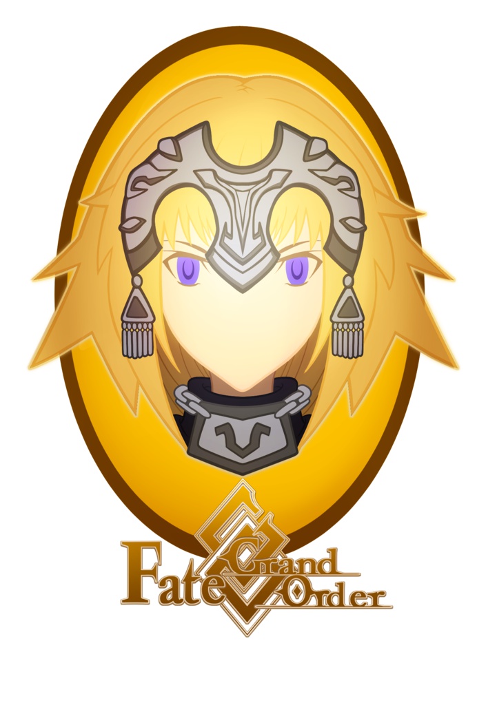 FGO ジャンヌダルク ロゴデザイン