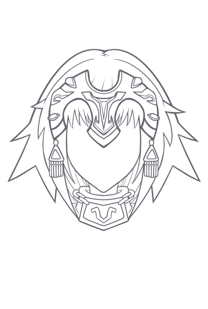 FGO ジャンヌダルク ロゴデザイン