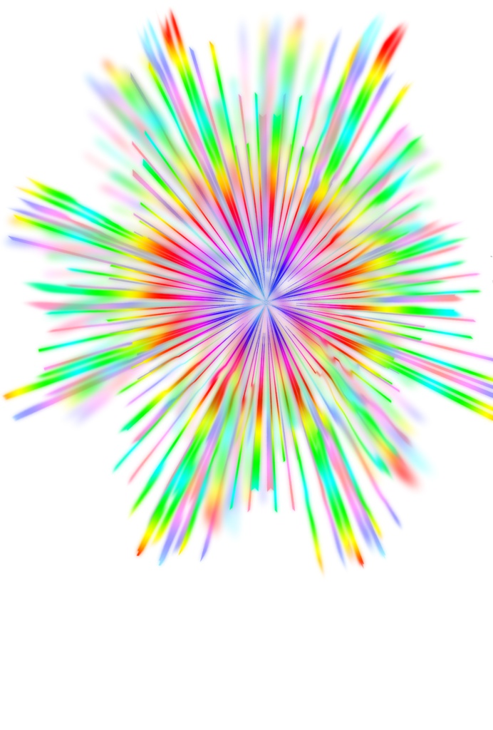 素材模様 157 集中線(虹色)・血痕・テクスチャ素材 一括DL可能