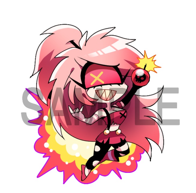 きょろっとアクキー【Cherri Bomb】