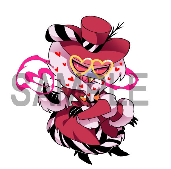 きょろっとアクキー【Valentino】