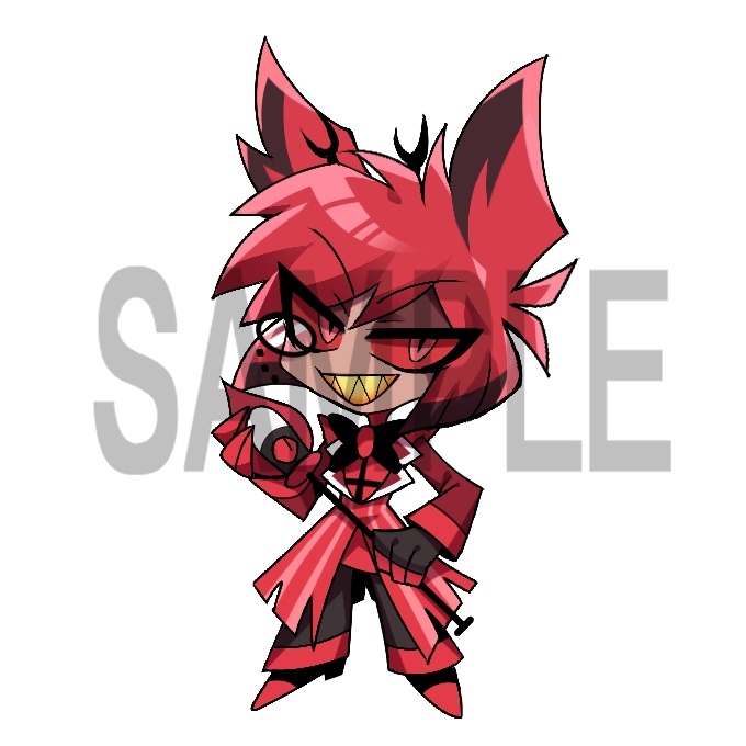 両面アクキー【Alastor】