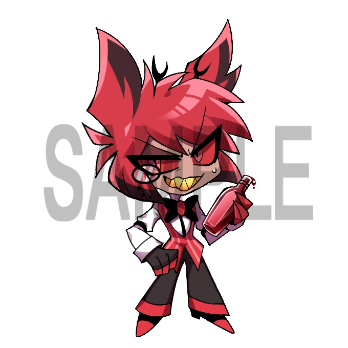 両面アクキー【Alastor】