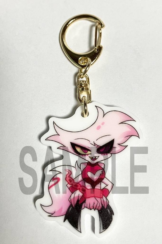 両面アクキー【Angel Dust】