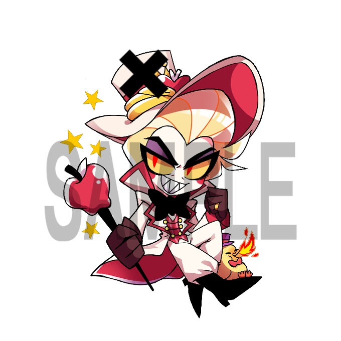 両面アクキー【Lucifer】