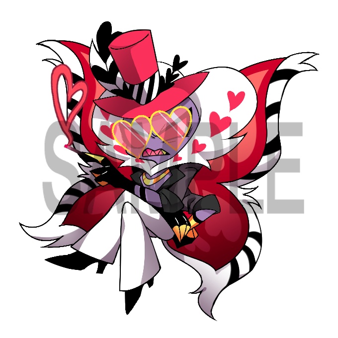 両面アクキー【Valentino】