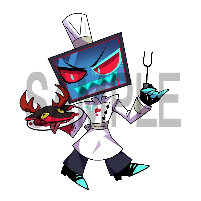 両面アクキー【Vox】