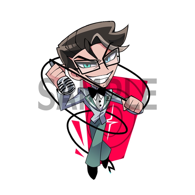 両面アクキー【Vox】ver2