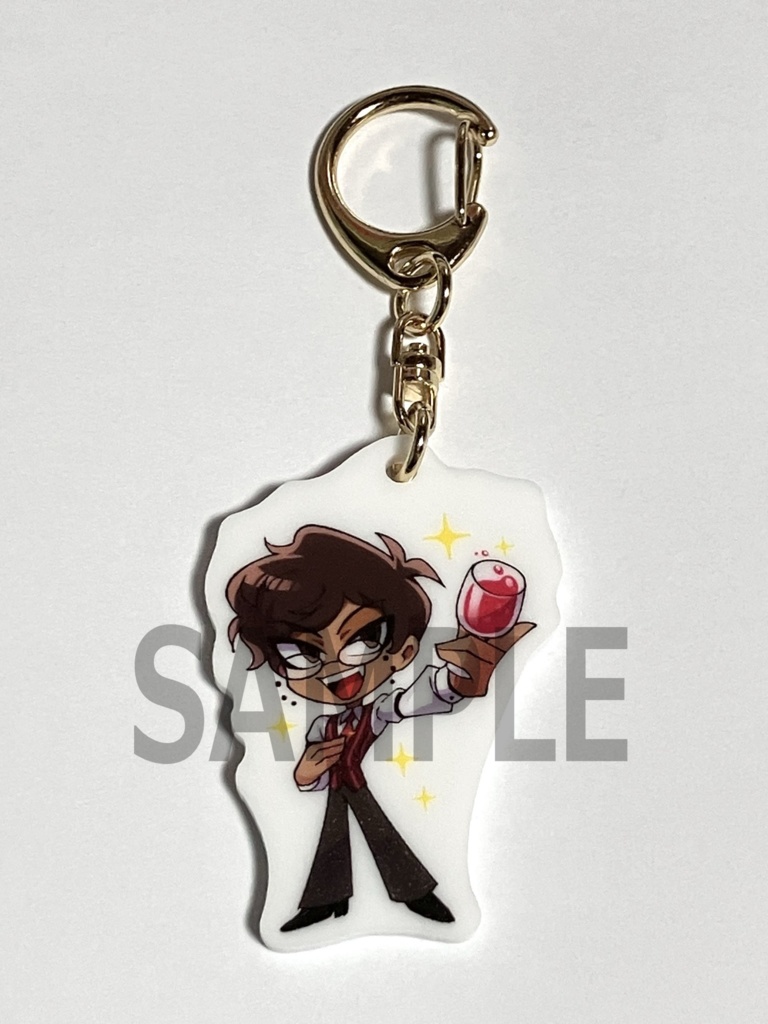 両面アクキー【アラスター】ver2