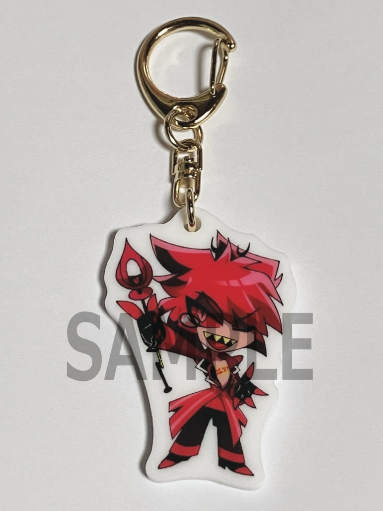 両面アクキー【アラスター】ver2