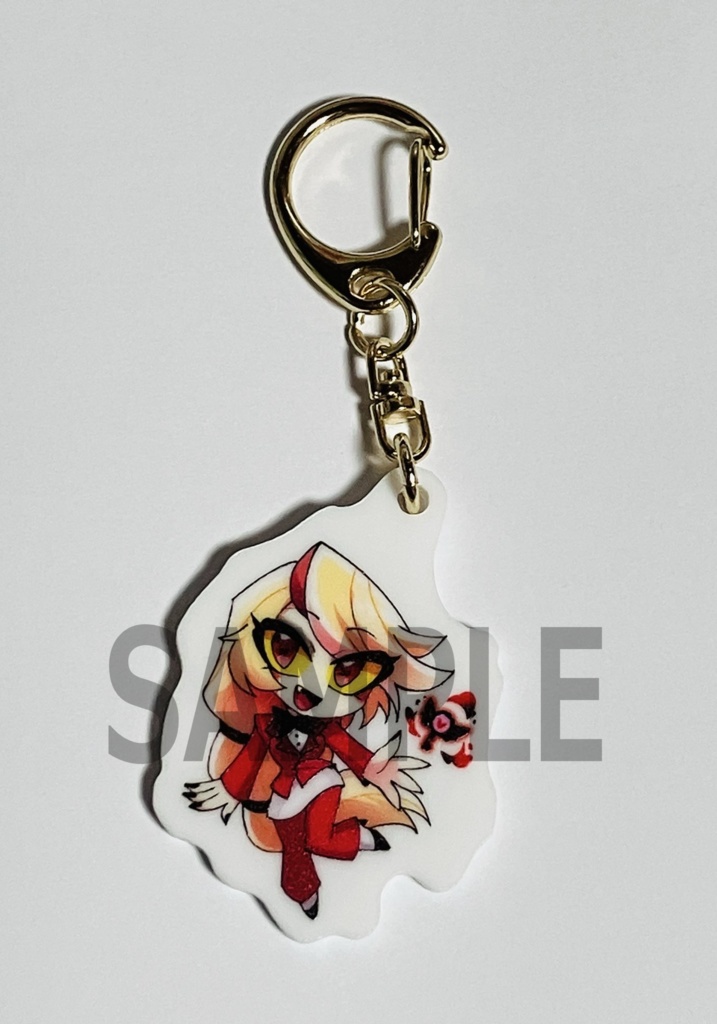 両面アクキー【チャーリー】ver2