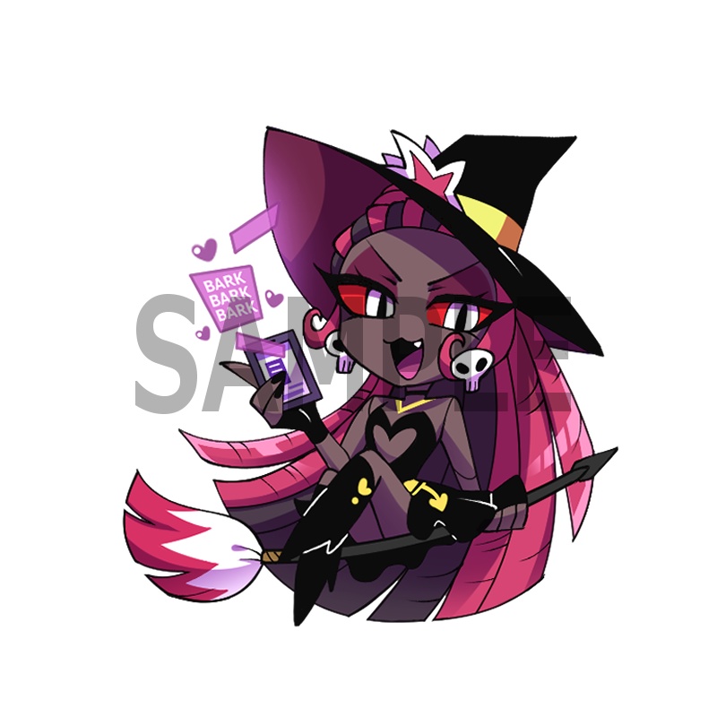 両面アクキー【ヴェルヴェット】ver2