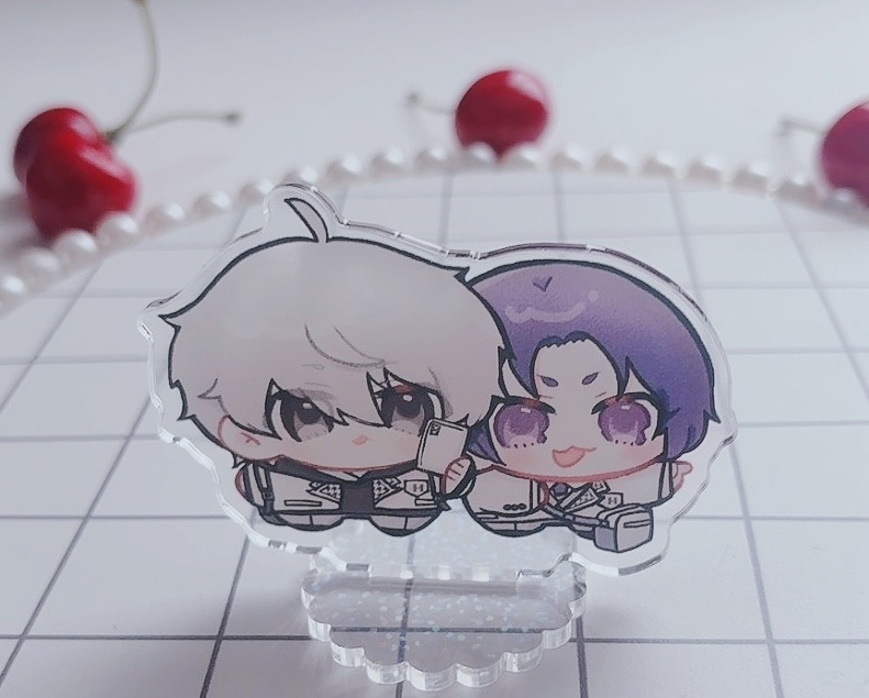 ステッカー&おでかけナレちゃんアクスタセット