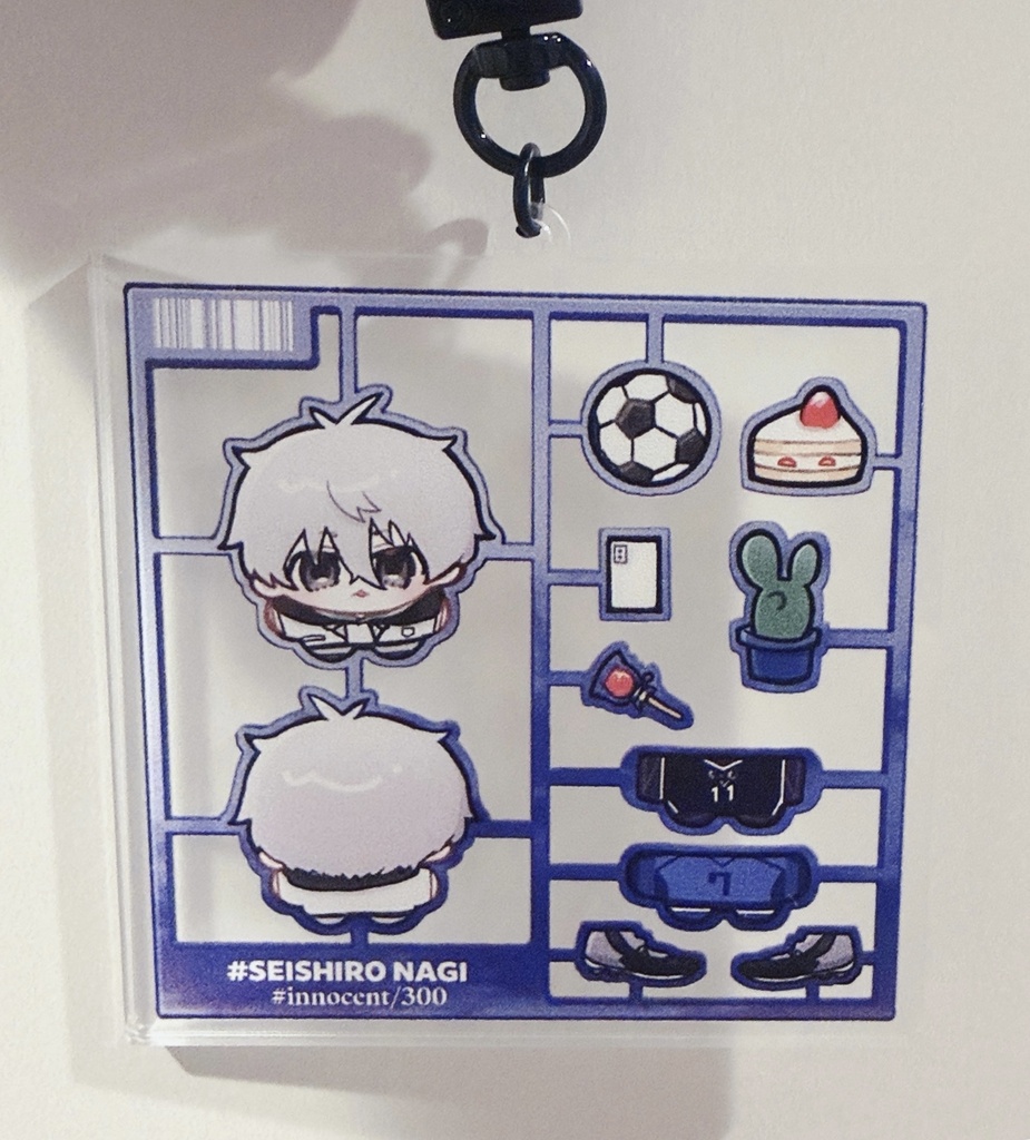 おもちゃ風アクリルキーホルダー