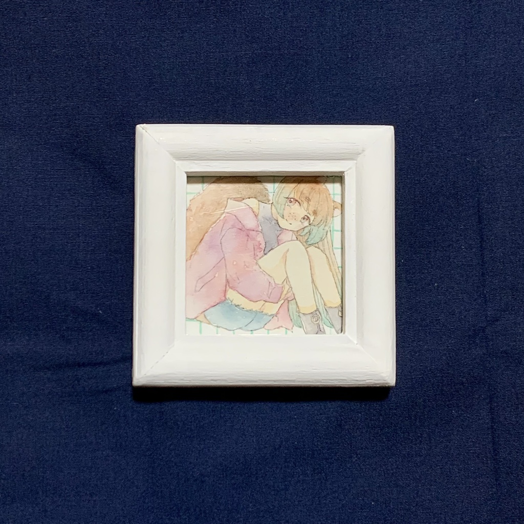 【ミニ原画】たぬきちゃん