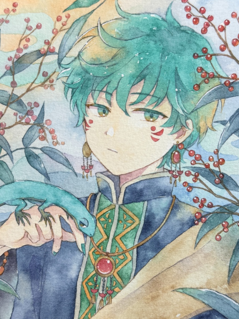 【水彩原画】水彩強化マラソンまとめ本用新規イラスト 3種