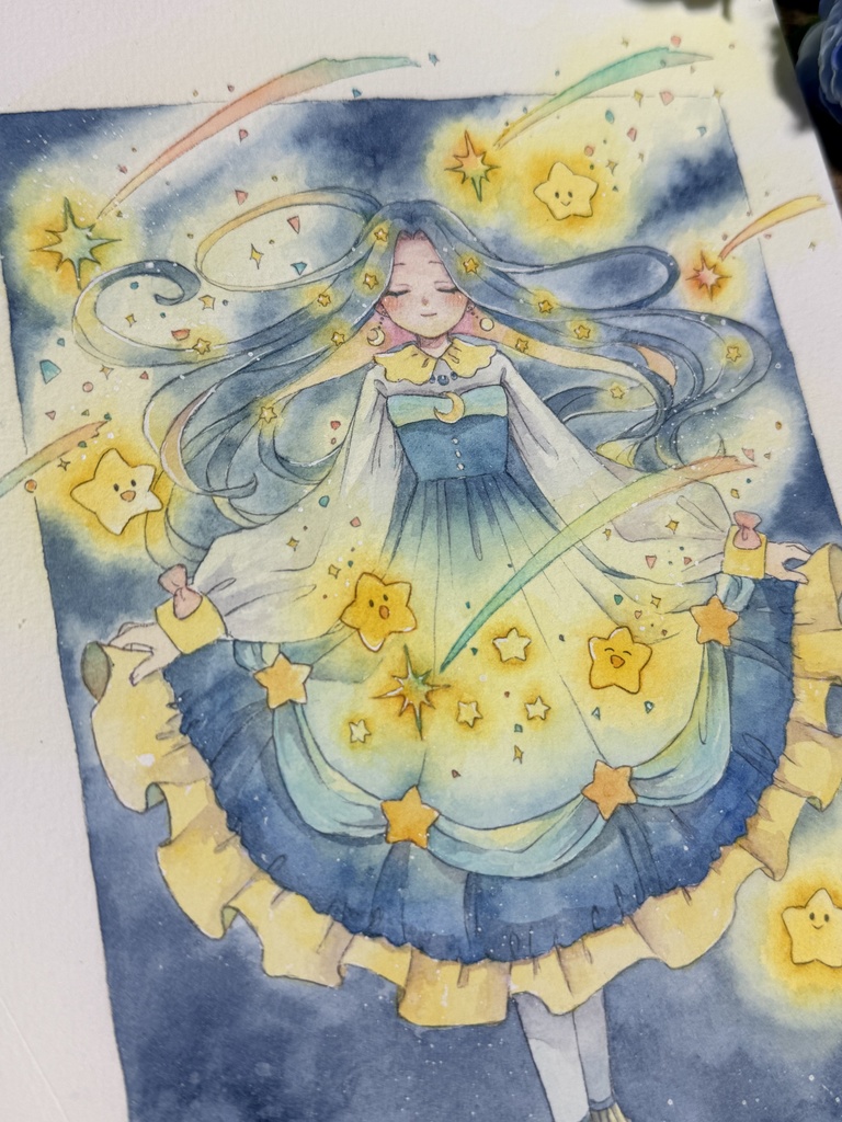 【水彩原画】水彩強化マラソンまとめ本用新規イラスト 3種