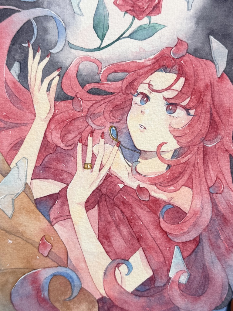 【水彩原画】水彩強化マラソンまとめ本用新規イラスト 3種