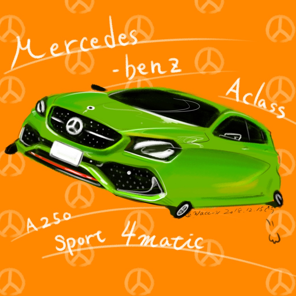 あなたの愛車 ゆるく描きます!【愛車のみ】