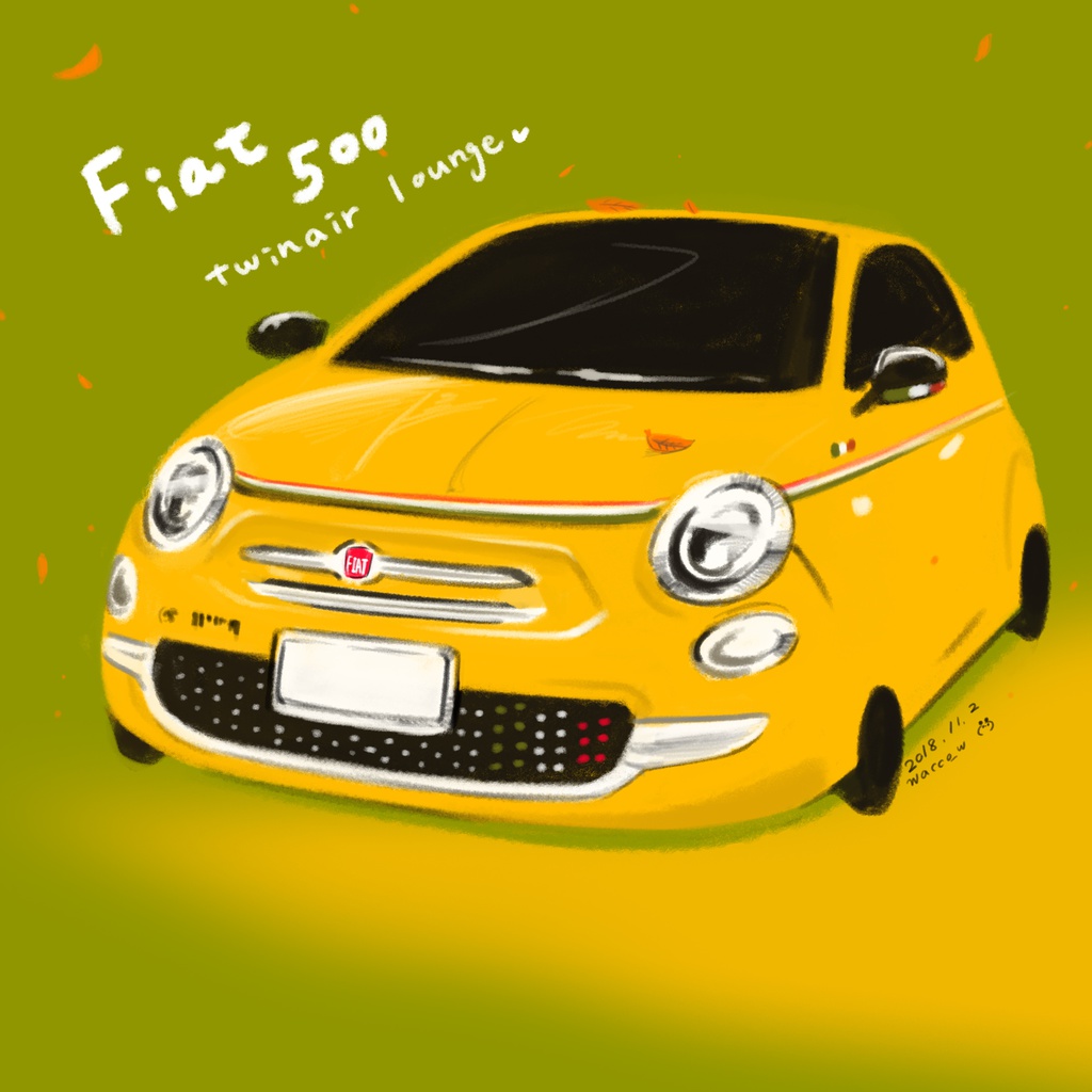 あなたの愛車 ゆるく描きます!【愛車のみ】