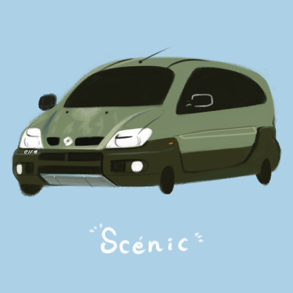 あなたの愛車 ゆるく描きます!【愛車のみ】