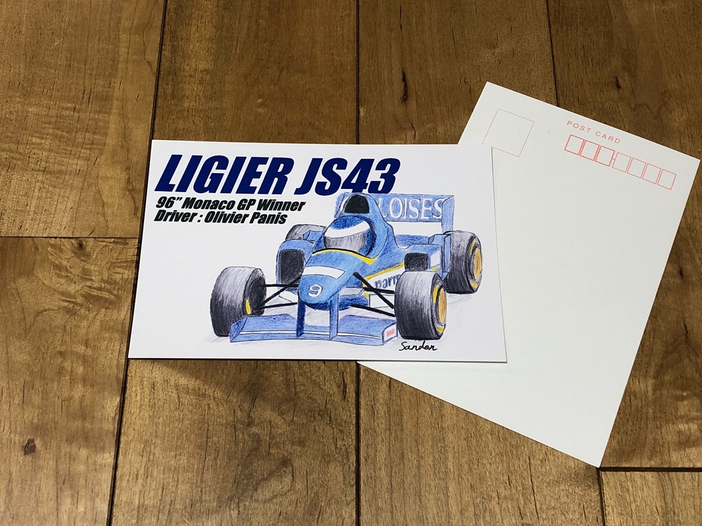 ポストカード　LIGER JS43