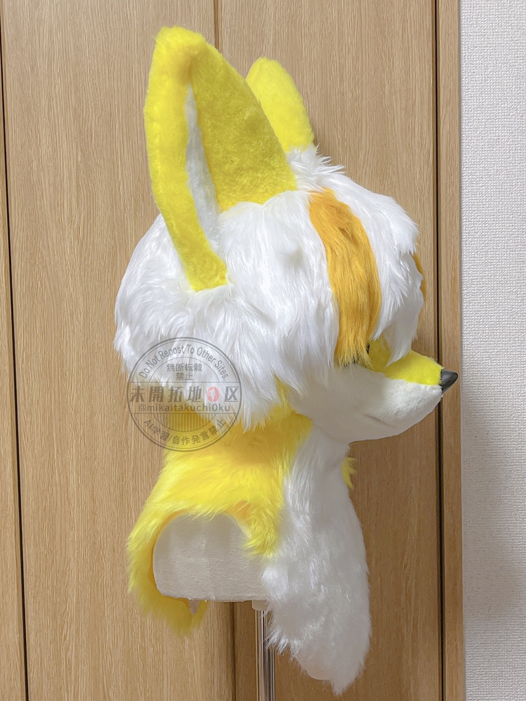 ケモノ着ぐるみ キツネ ヘッド