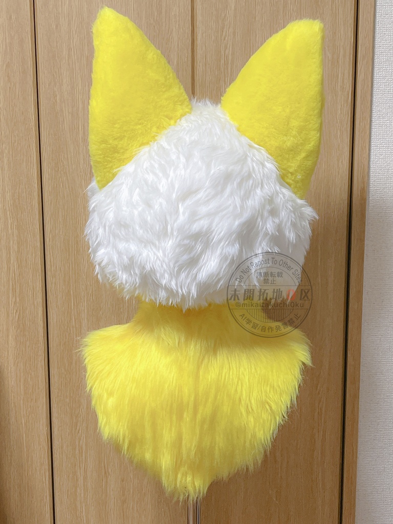 ケモノ着ぐるみ キツネ ヘッド