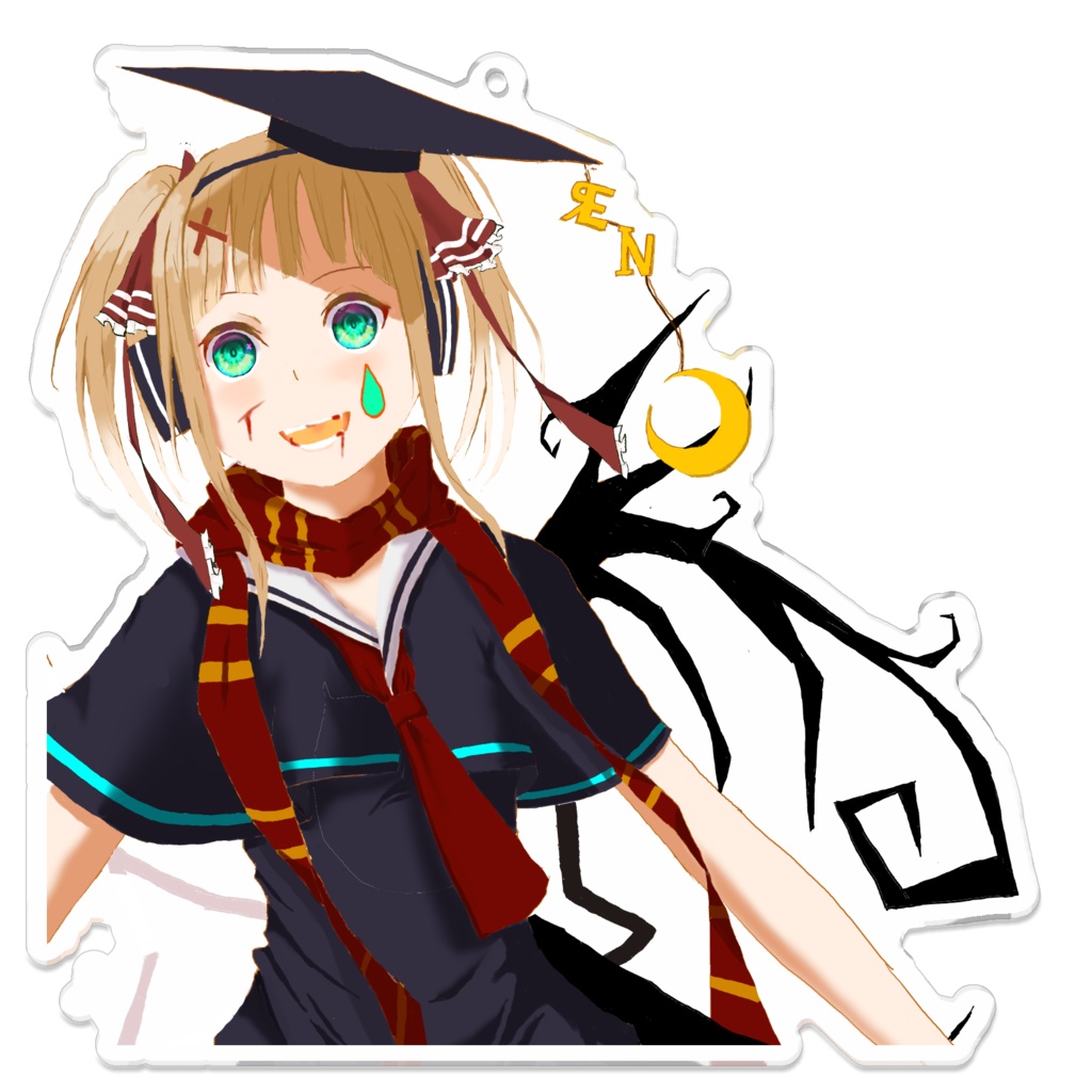 レインたそ アクリルキーホルダー (angEL-rein) (大小あり〼)