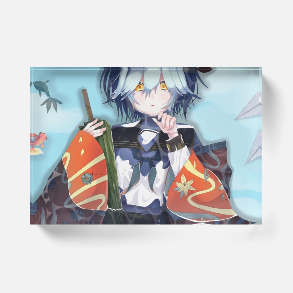 アクリルブロック‐空に溶ける‐