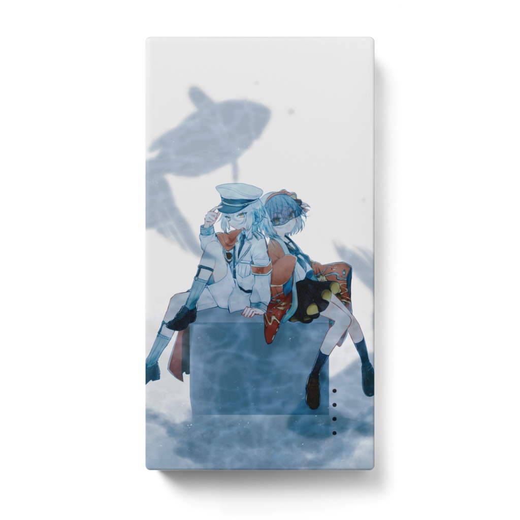 モバイルバッテリー 水面の鏡界-満ちる累-