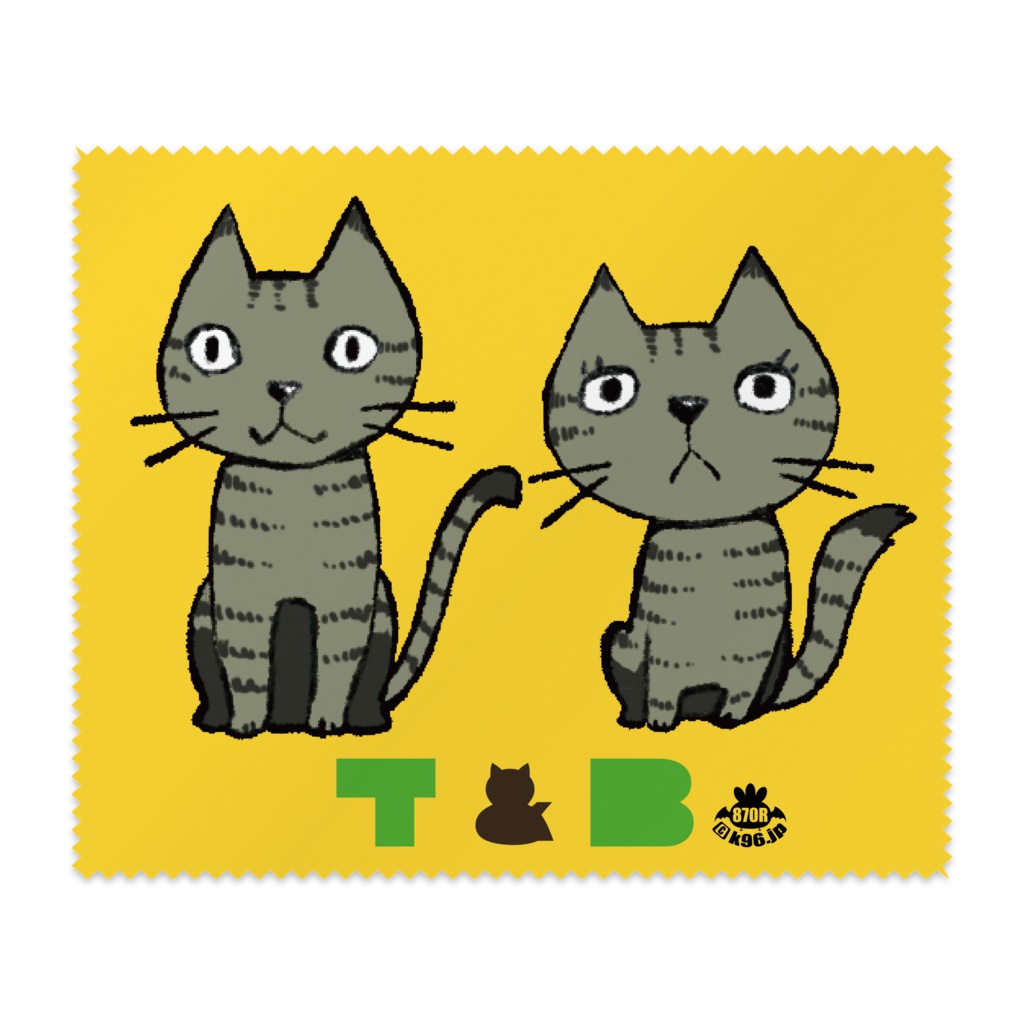 T&B マイクロファイバークロス(イエロー)