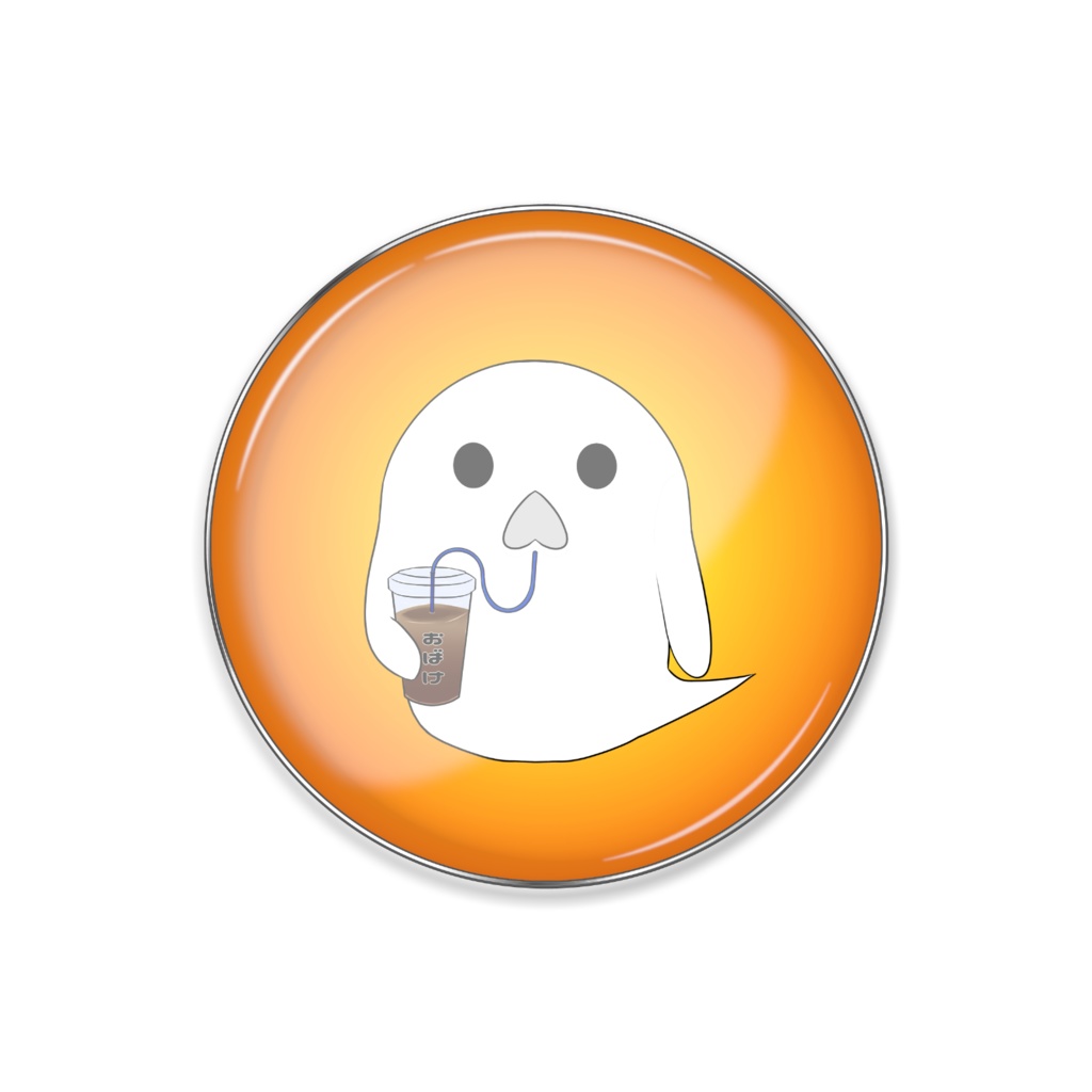 『おばけちゃん』ピンバッジ