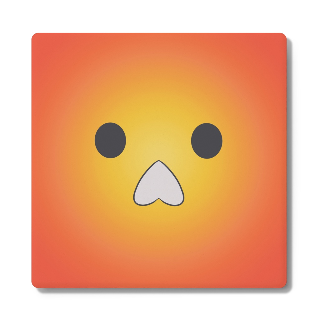 『おばけちゃん』コースター 丸形/角形 各色