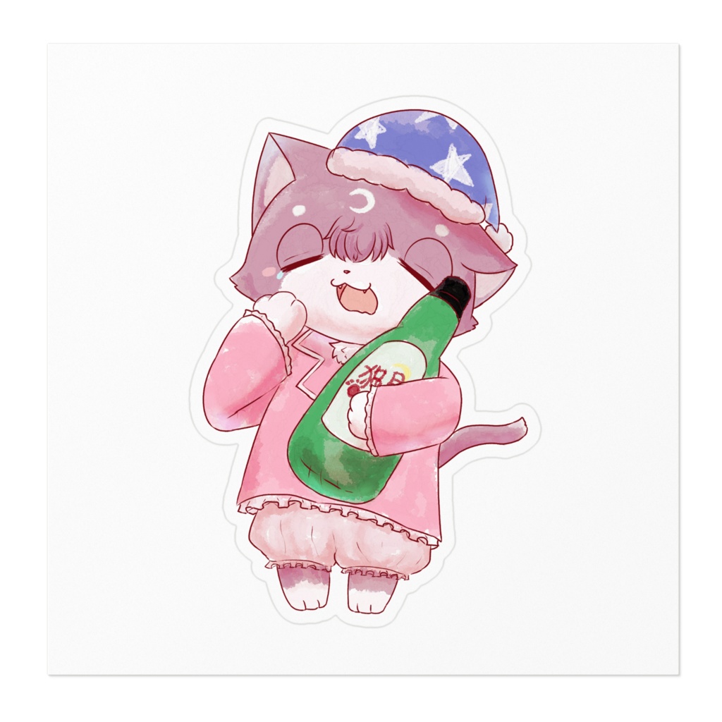 ルチード・ドルソニャ ステッカー ねむねむ