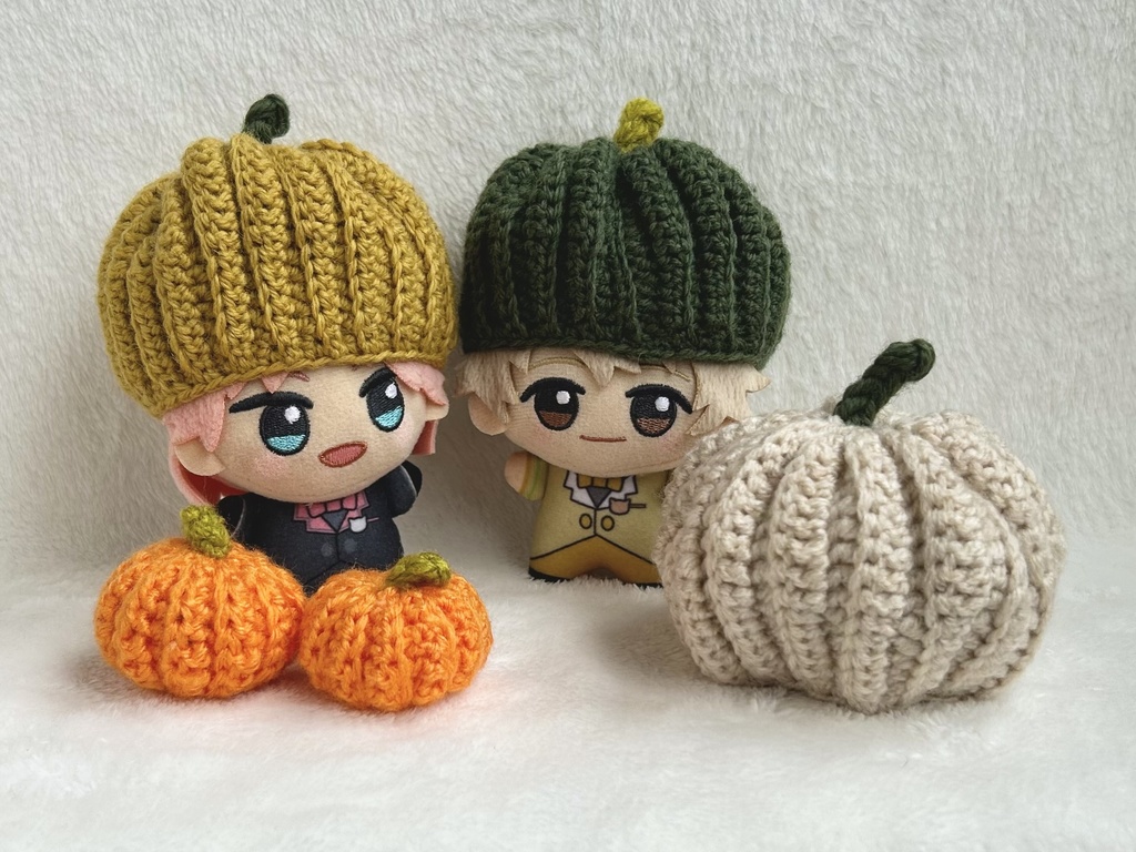 ぬい用 かぼちゃの帽子