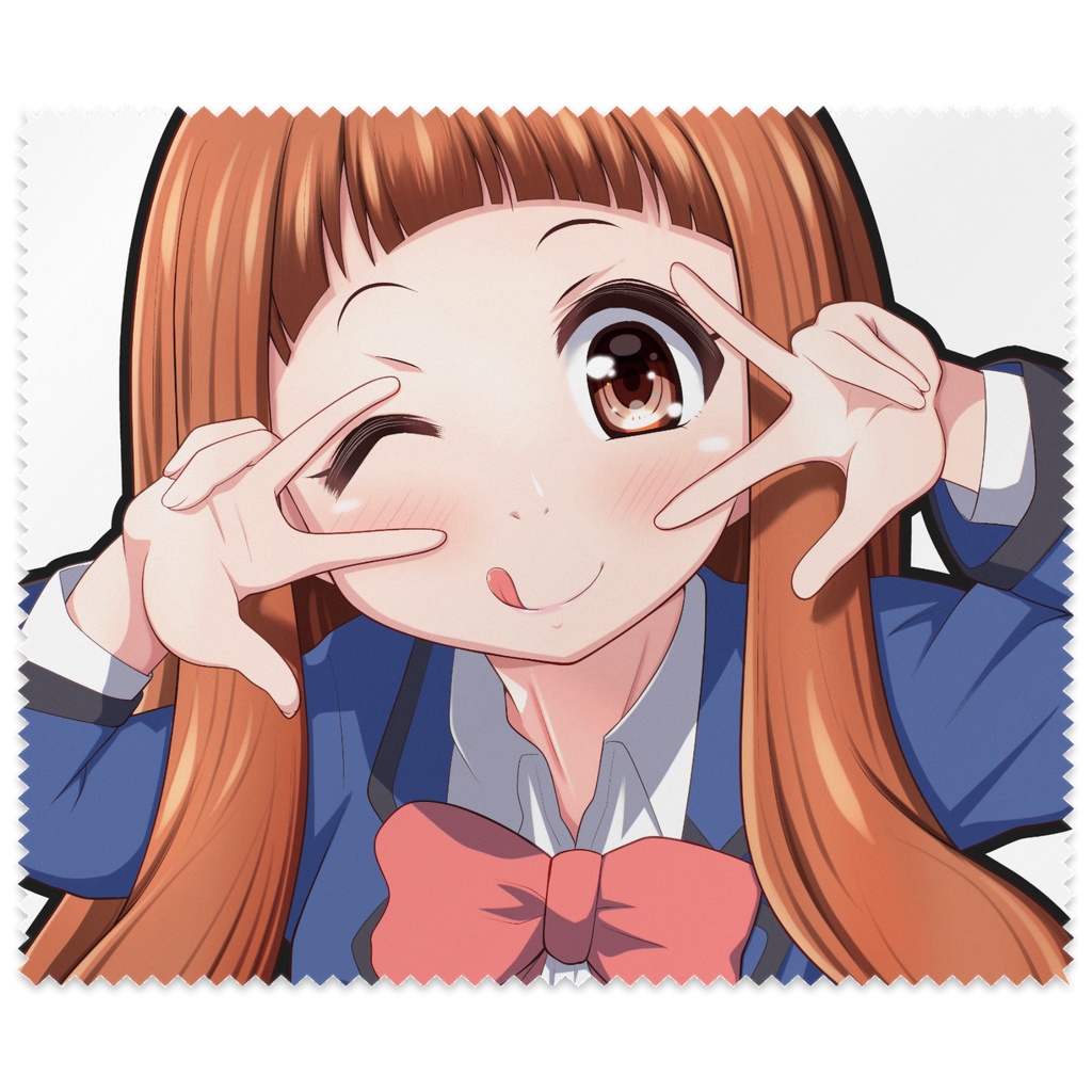 仁奈ちゃんぺろりんメガネ拭き